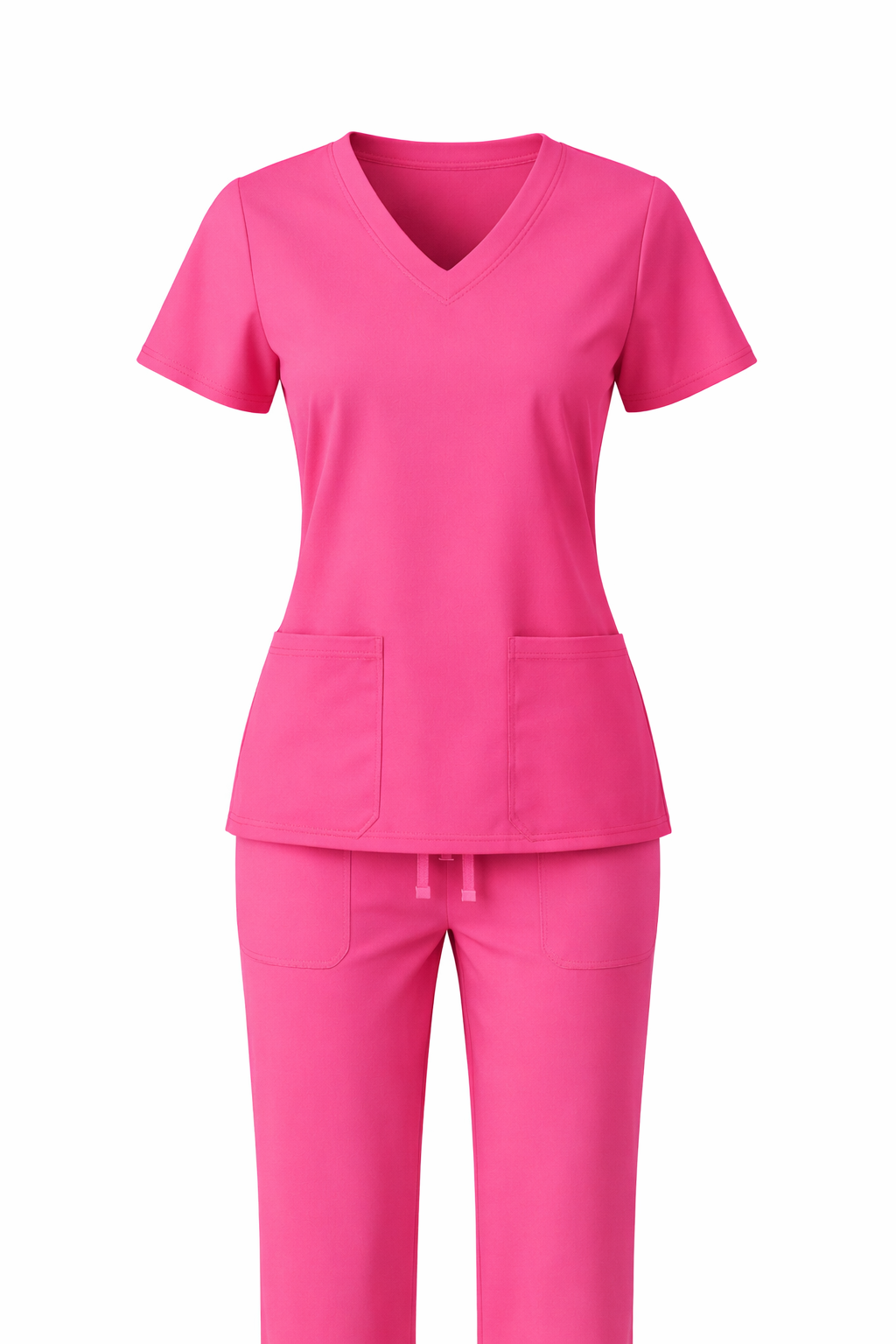 Scrub medical damă siclam – Model CARE