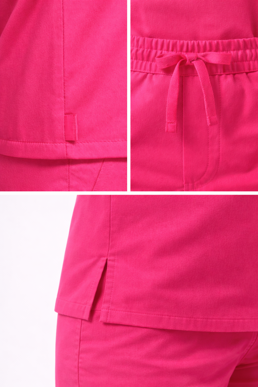 Scrub medical damă siclam – Model CARE